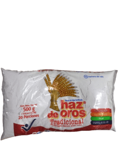 Harina de Trigo Haz de Oros - 500 g (mediana)