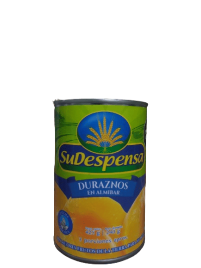 Duraznos SuDespensa - 425 g (mediano)