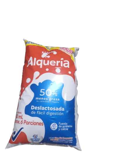 Leche Alqueria Deslactosada Semidescremada - 1100 ml (mediano)