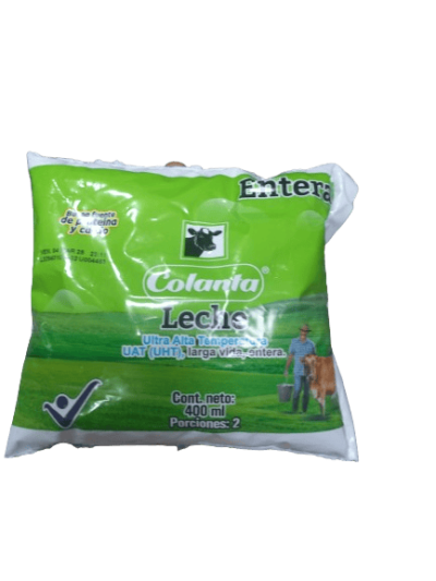 Leche Colanta Entera - 400 ml (pequeña)