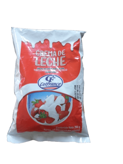 Crema de Leche Colfrance - 200 g (pequeño)