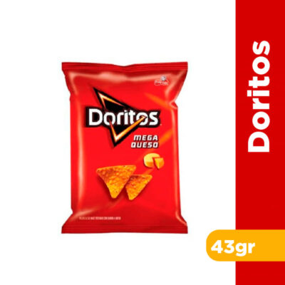 Pasabocas Doritos Margarita Megaqueso - 43 g (pequeño)