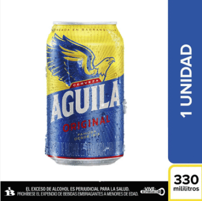 Cerveza Aguila x1 Unidad